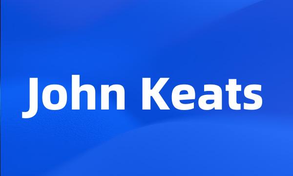 John Keats