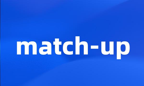 match-up