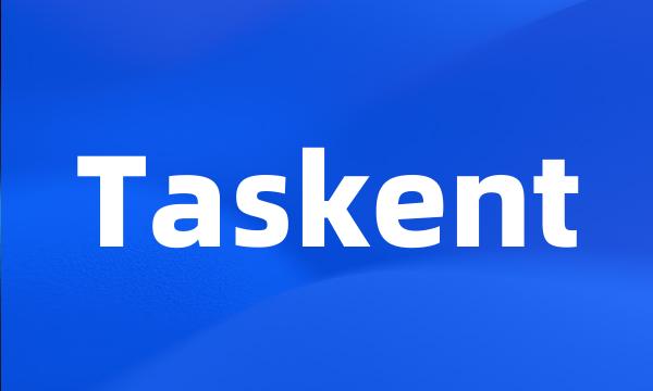 Taskent