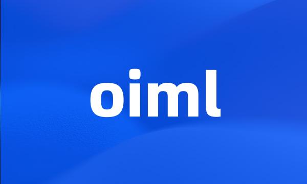 oiml