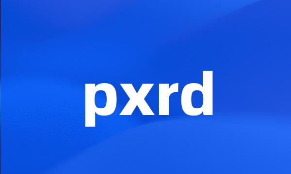 pxrd