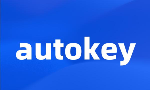 autokey