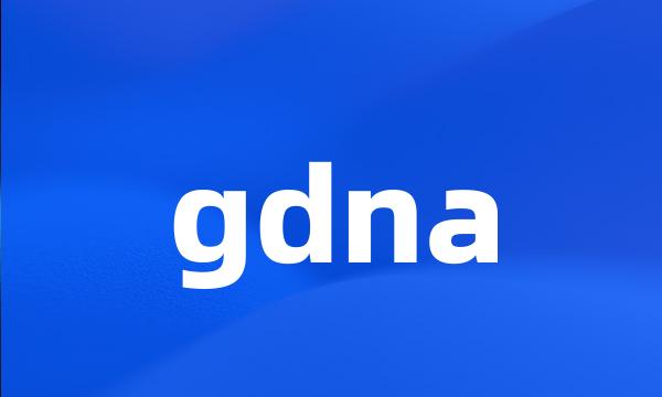 gdna