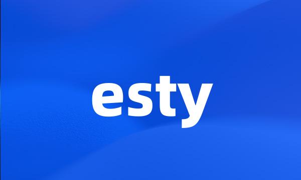 esty