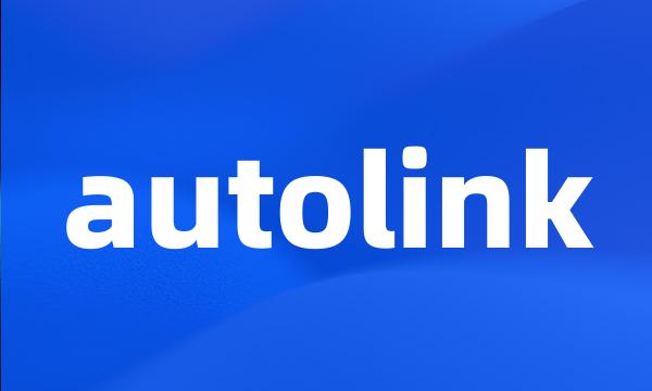 autolink