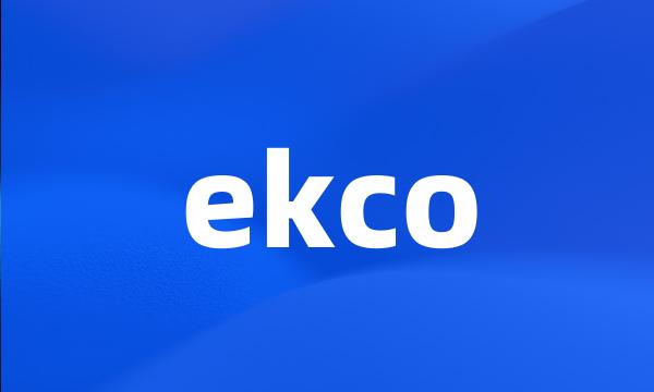 ekco