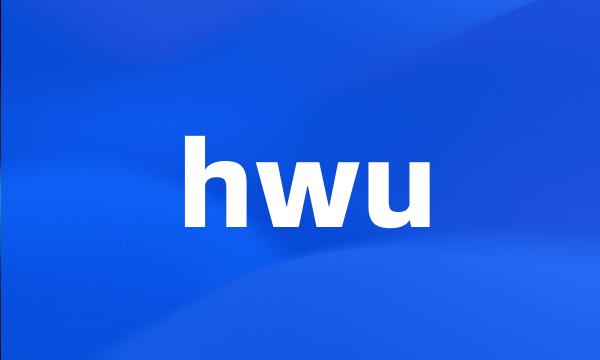 hwu