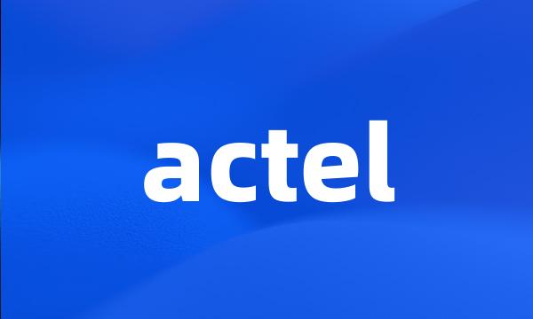 actel