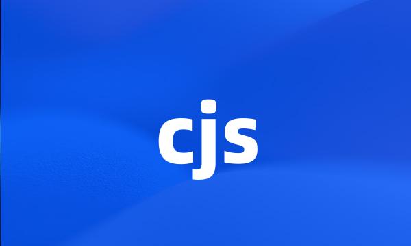 cjs