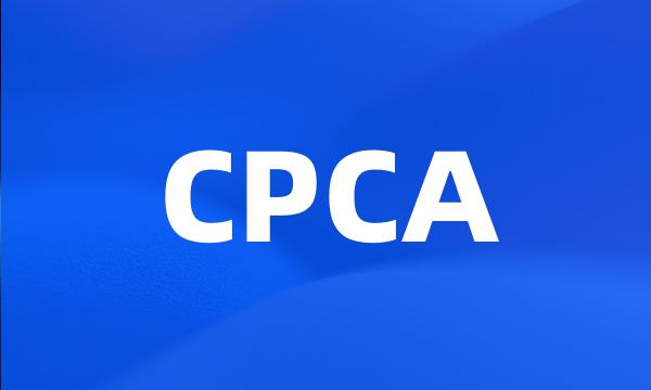 CPCA