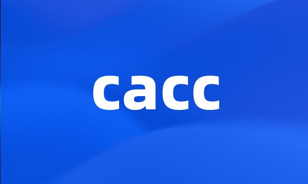 cacc