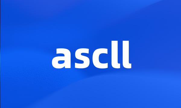 ascll