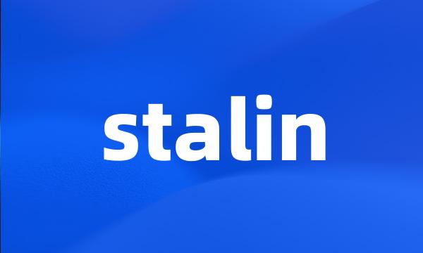 stalin