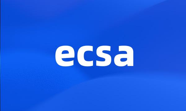 ecsa