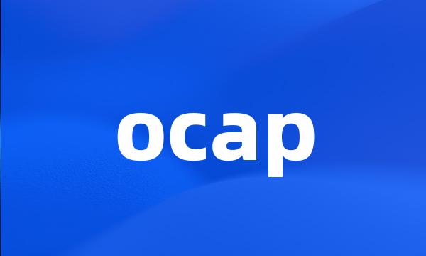 ocap