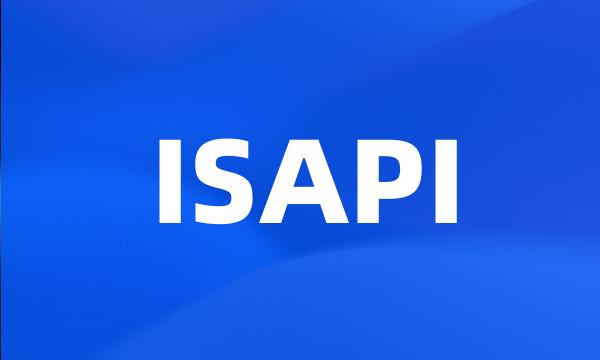 ISAPI