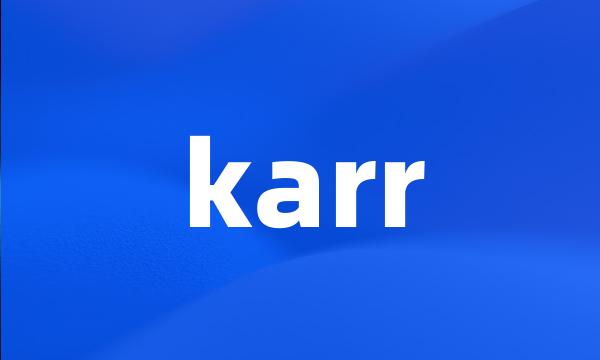 karr