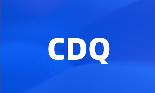 CDQ