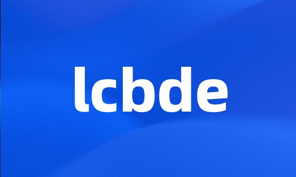 lcbde