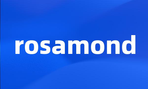 rosamond