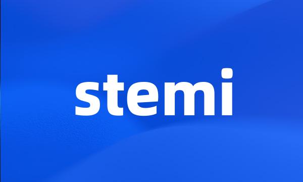 stemi