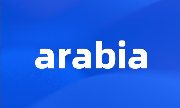 arabia