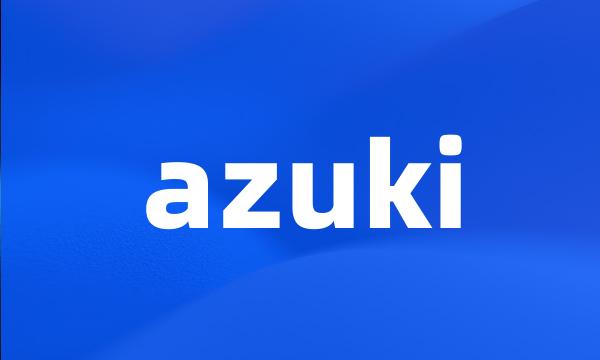 azuki