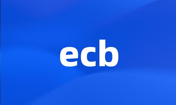 ecb