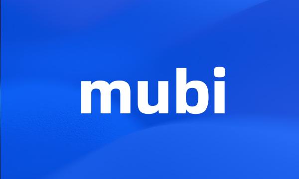 mubi