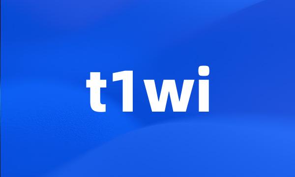 t1wi