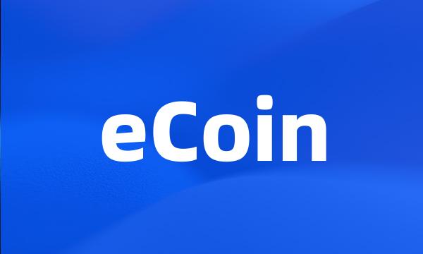 eCoin