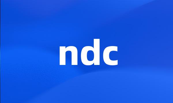 ndc