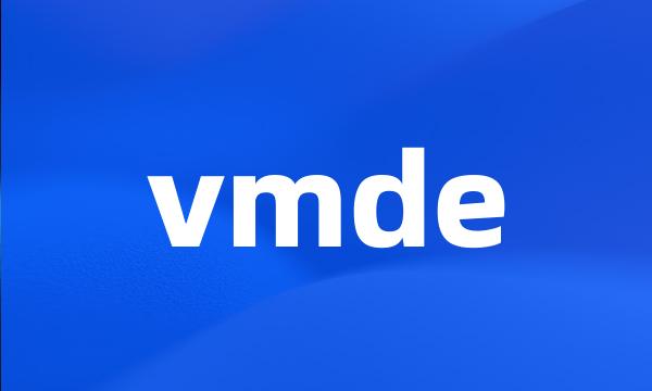 vmde