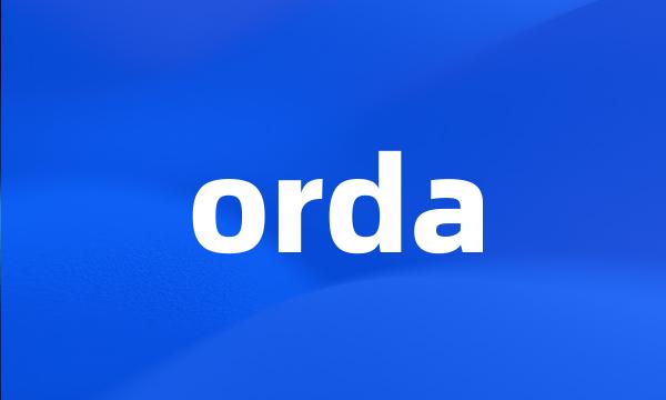 orda