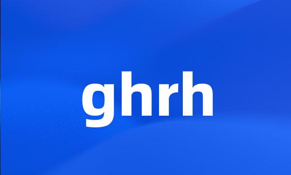 ghrh