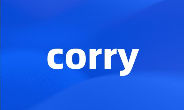 corry