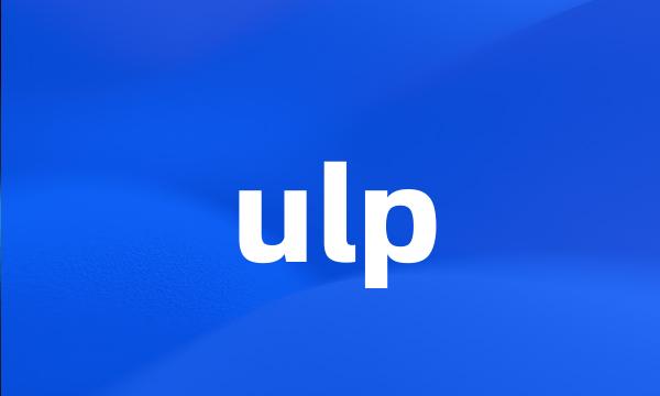 ulp