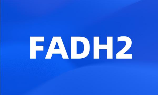 FADH2