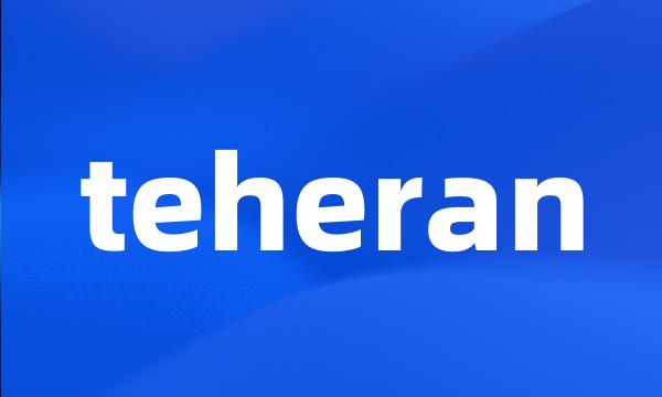 teheran