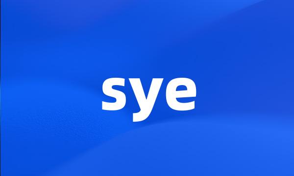 sye