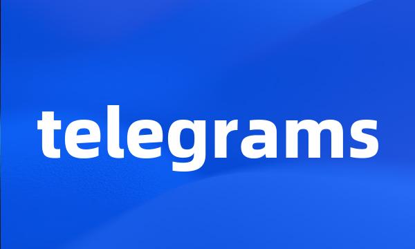 telegrams