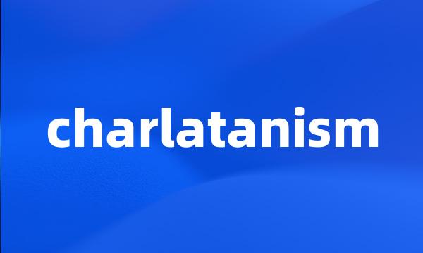 charlatanism