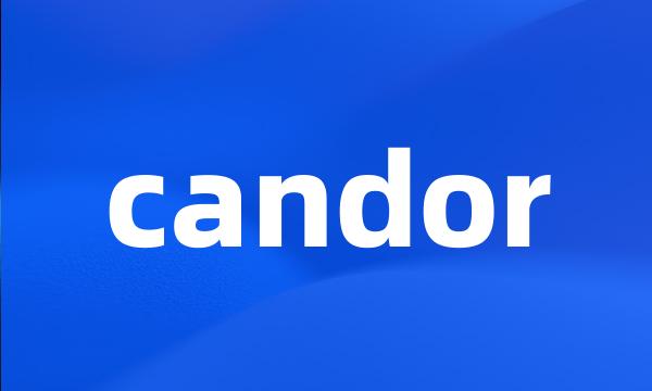 candor