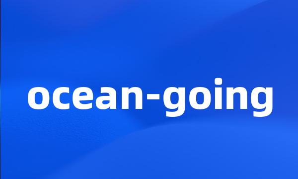 ocean-going