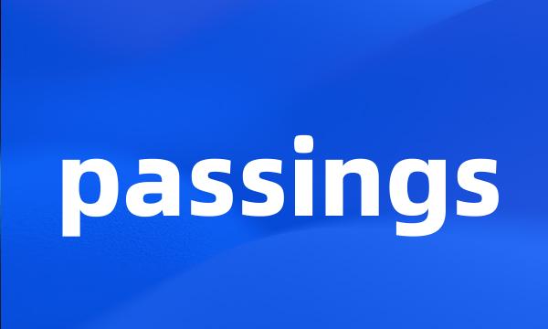 passings