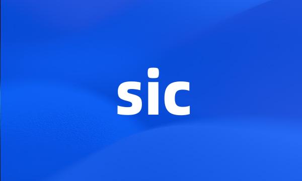 sic