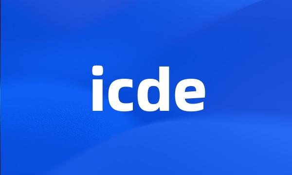 icde