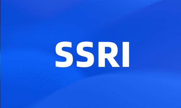 SSRI