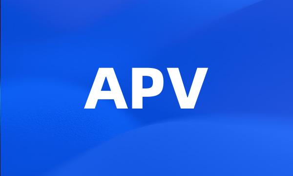 APV