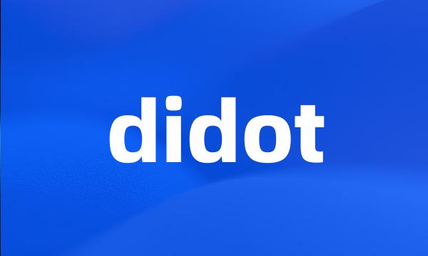 didot